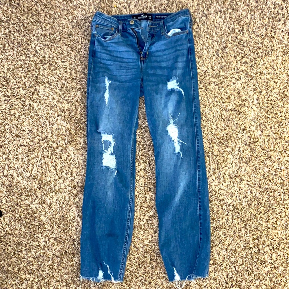 Hollister High Rise Slim Straight Classic Stretch Jeans size 3
